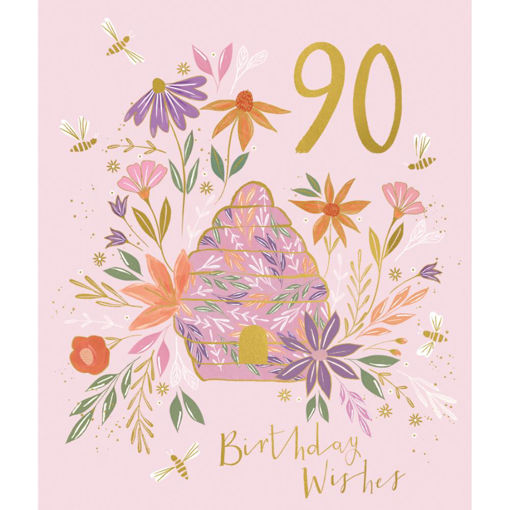 Picture of HAPPY 90TH BIRTHDAY CARD